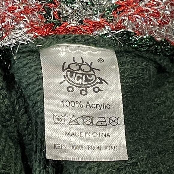 You Look Ugly Today Mens Sweater Size S Ugly Christmas Holiday Party Festival - Picture 7 of 7